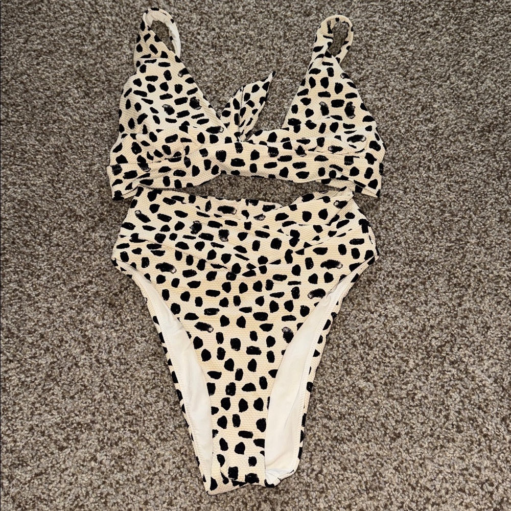 Aerie polka dot bikini
